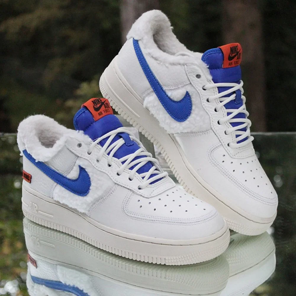 Nike Air Force 1 Low Sherpa Fleece - Picture 3 of 12